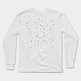 Colorful Polka Dots Long Sleeve T-Shirt